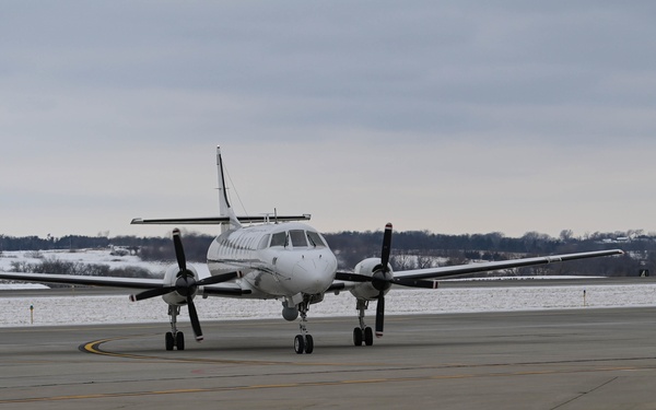 132d Wing celebrates legacy of RC-26 program with final flight