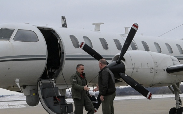 132d Wing celebrates legacy of RC-26 program with final flight