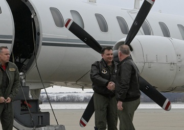 132d Wing celebrates legacy of RC-26 program with final flight