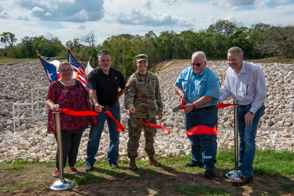 Corps of Engineers work to mitigate flood risk for Wharton, Texas