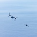 Tiltrotor and Strike Aircraft Operate Together