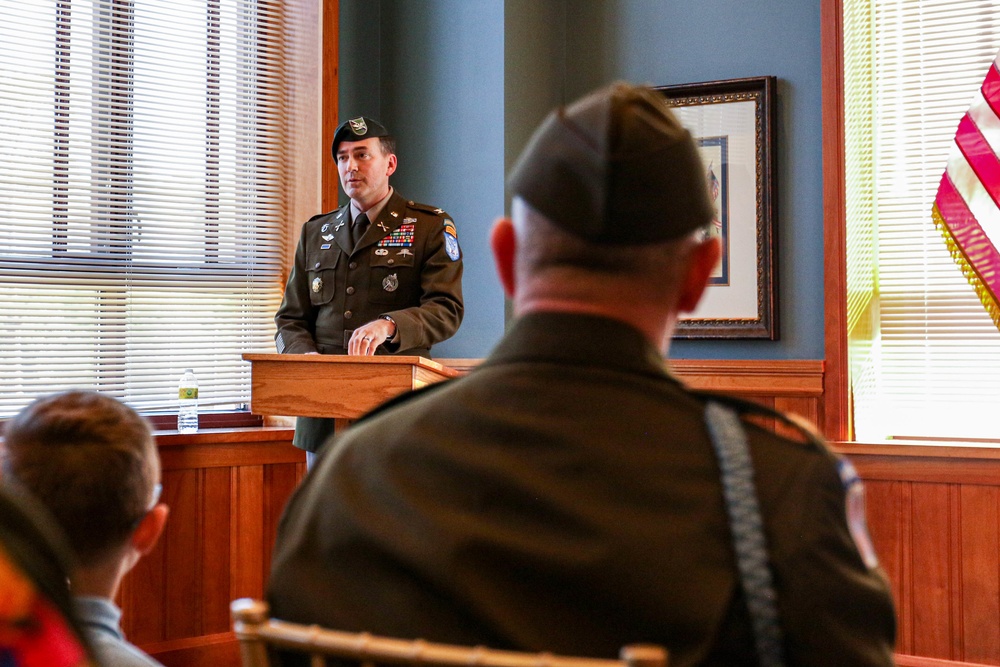 Lt. Col. Gallagher Promoton