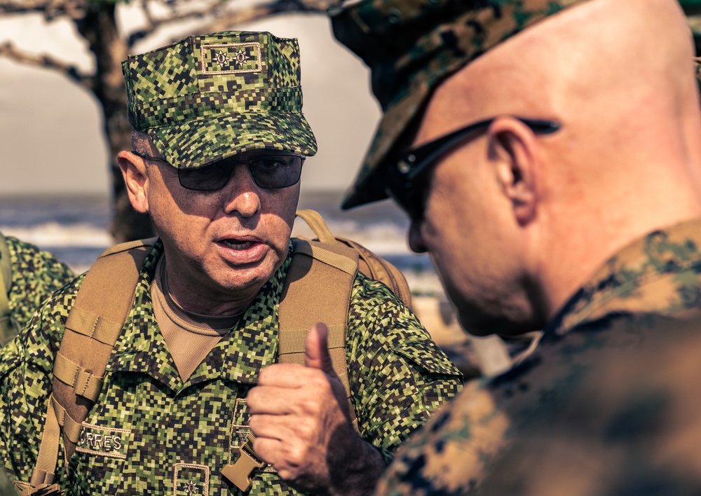 U.S. Marines Visit Colombian Naval Base Turbo