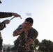 SAF Marines participate in OC spray confidence course