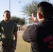 SAF Marines participate in OC spray confidence course