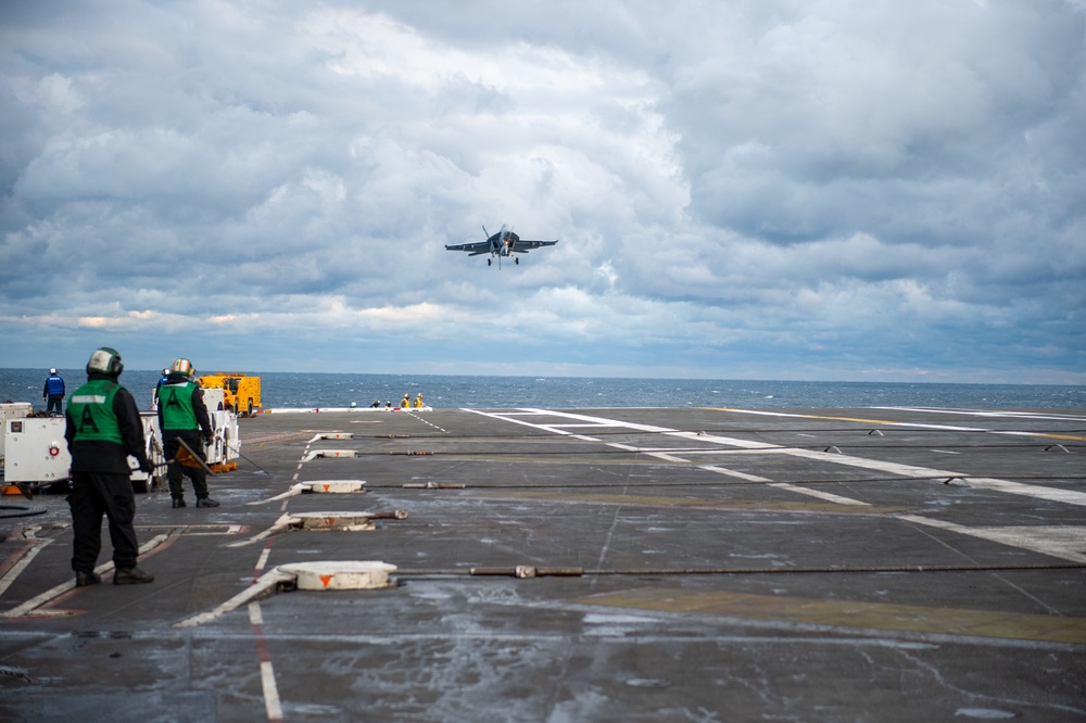 IKE Conducts Operations In The Atlantic Ocean