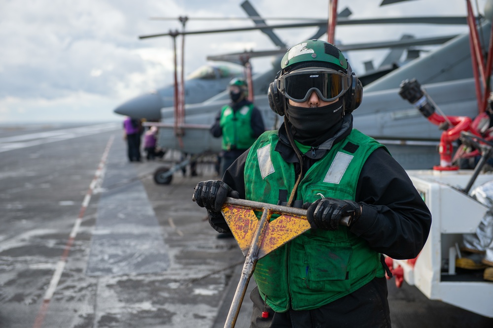 IKE Conducts Operations In The Atlantic Ocean