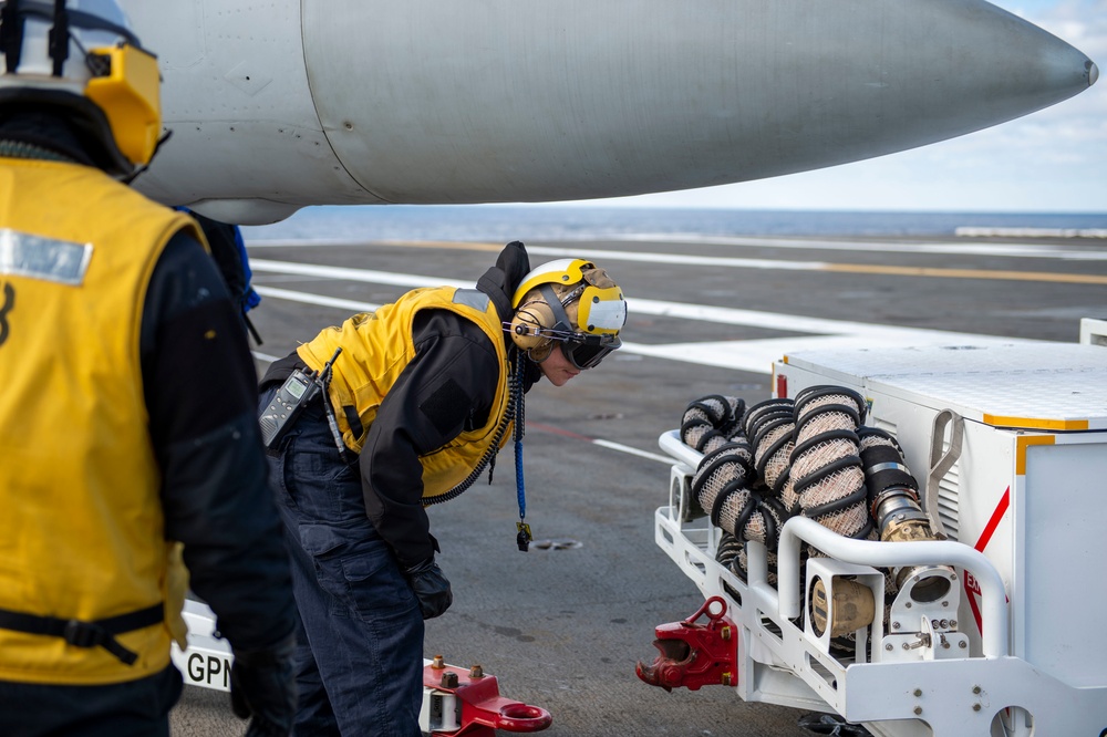 IKE Conducts Operations In The Atlantic Ocean