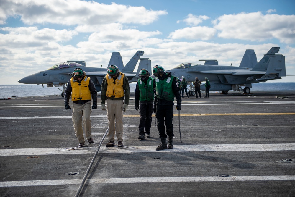 IKE Conducts Operations In The Atlantic Ocean