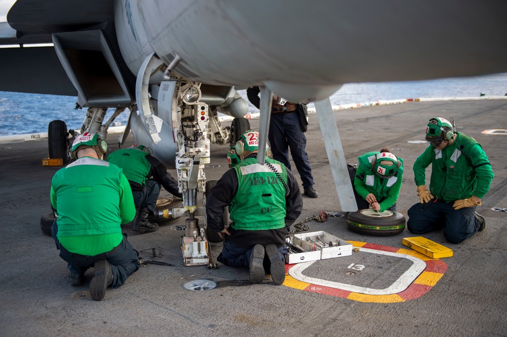 IKE Conducts Operations In The Atlantic Ocean