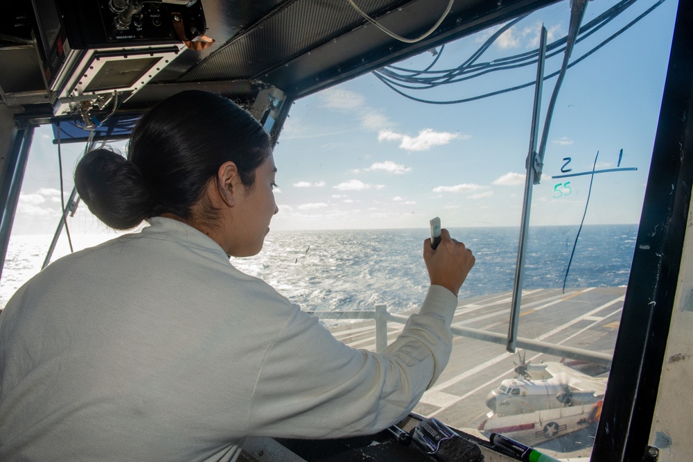 IKE Conducts Operations In The Atlantic Ocean