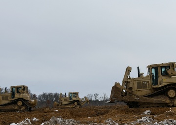 1432nd Engineer Company tear down earthworks