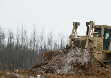 1432nd Engineer Company tear down earthworks