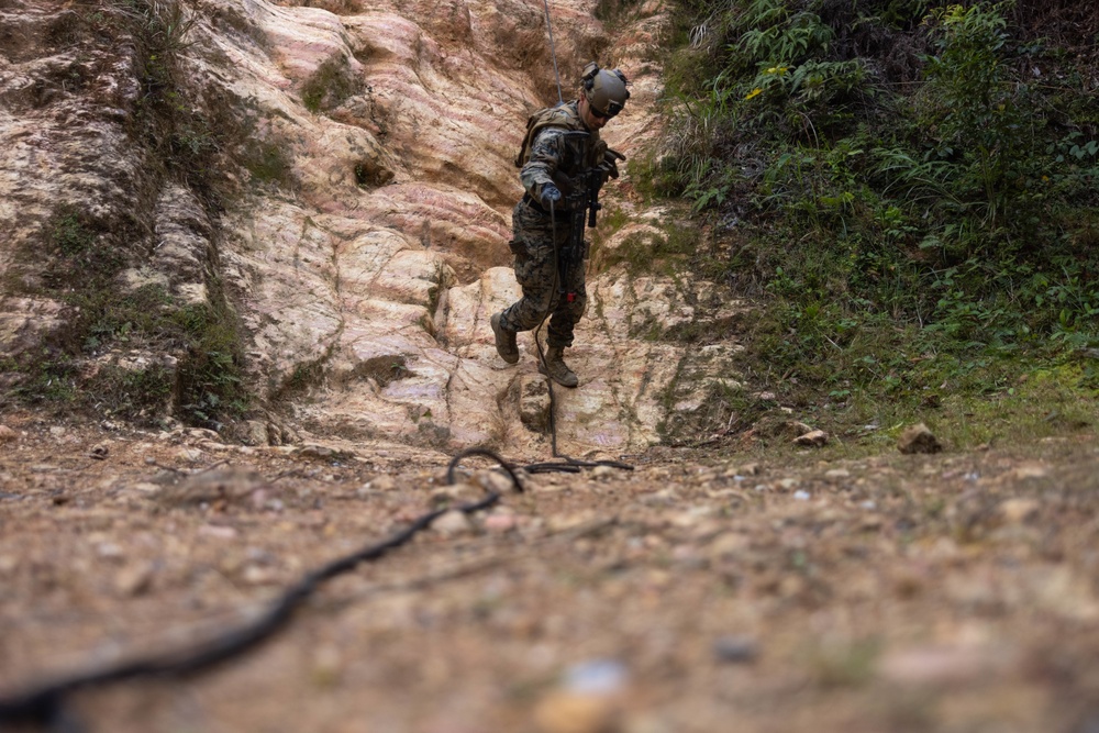 Division Squad Competition: Rappelling