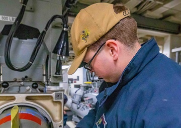 USS Shiloh (CG 67) Mark 46 Torpedo Movement