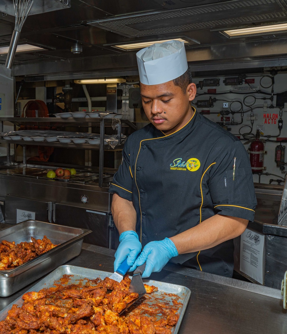 USS Shiloh (CG 67) Meal Preparation