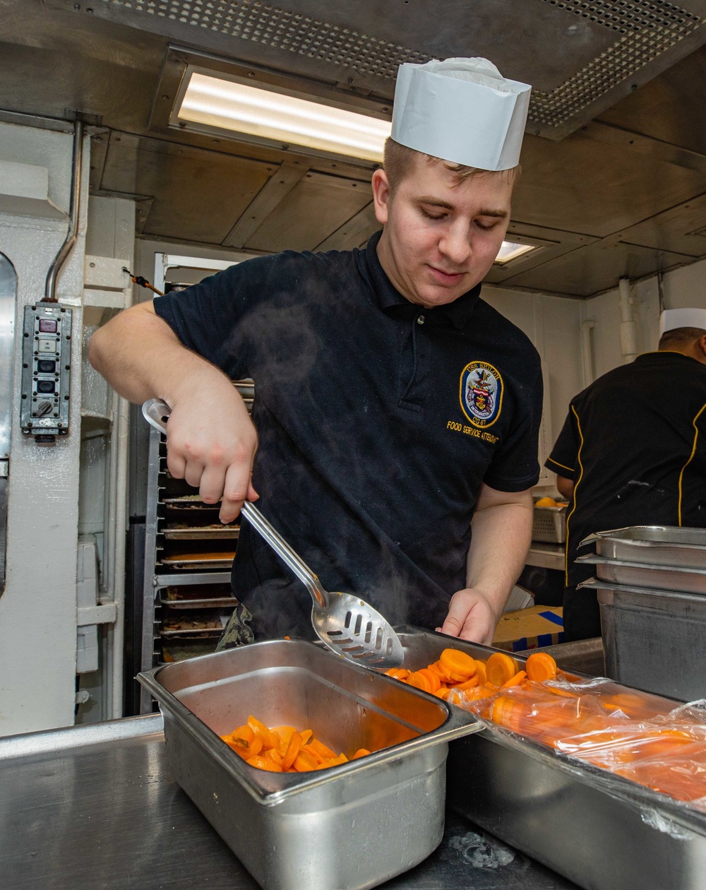 USS Shiloh (CG 67) Meal Preparation