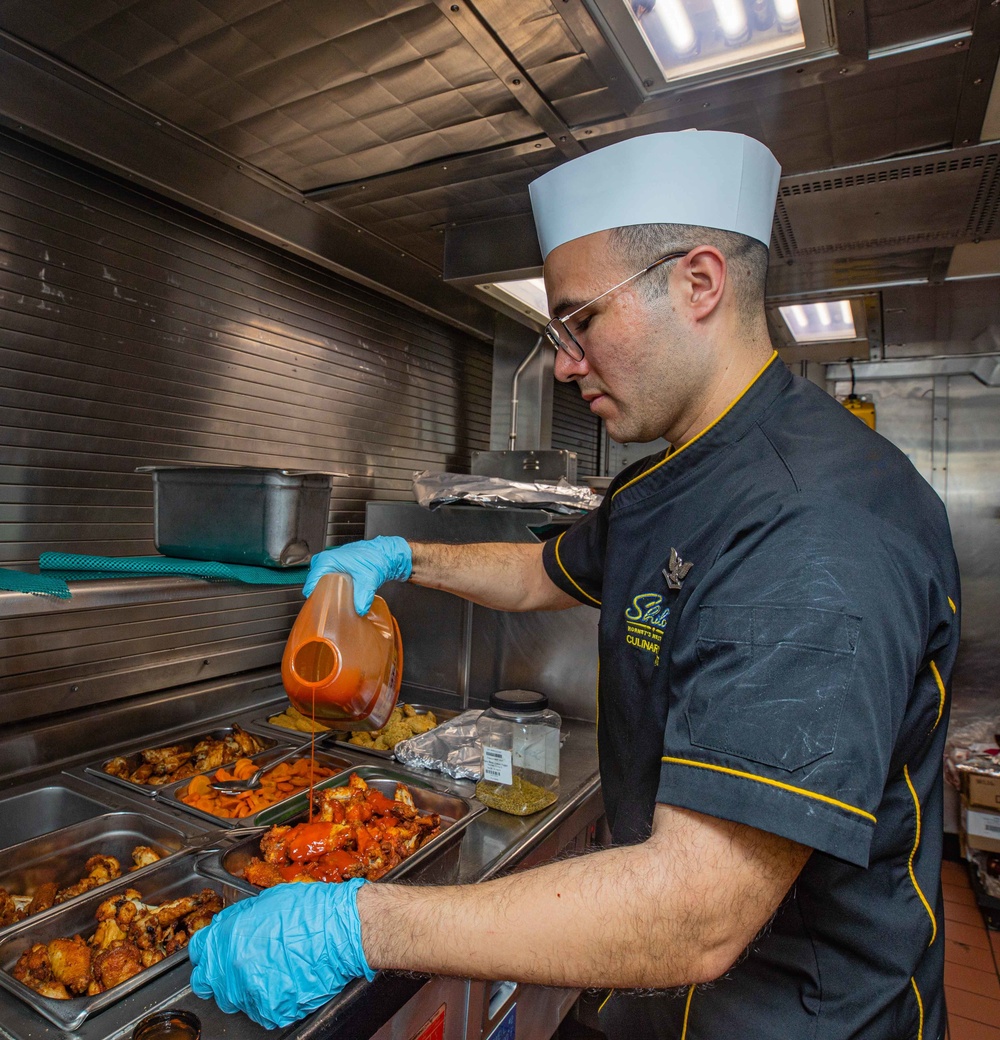 USS Shiloh (CG 67) Meal Preparation