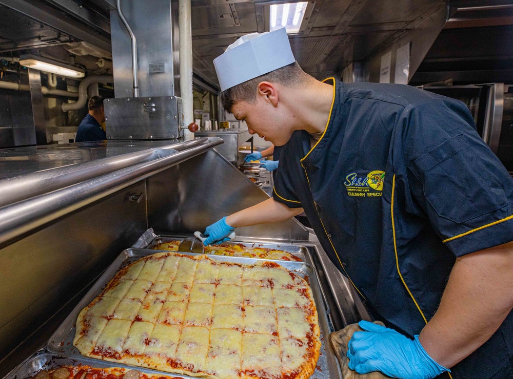 USS Shiloh (CG 67) Meal Preparation