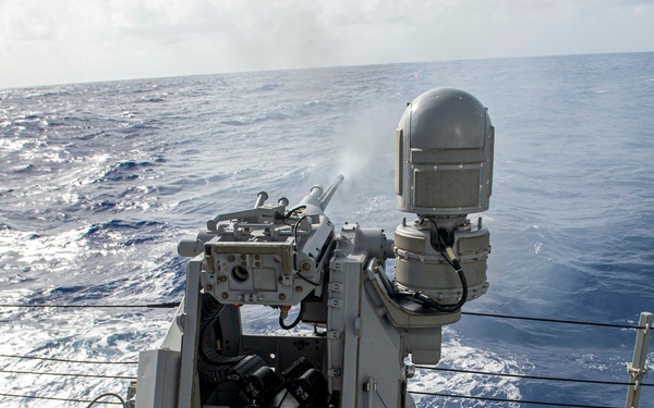 Paul Hamilton MK 38 Gun Shoot