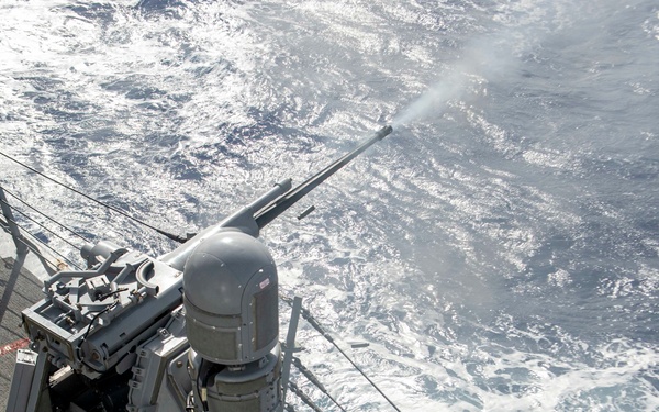 Paul Hamilton MK 38 Gun Shoot