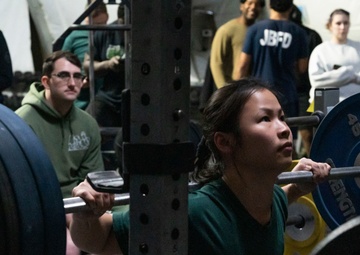Team PSAB gives 'max effort' during squat challenge event