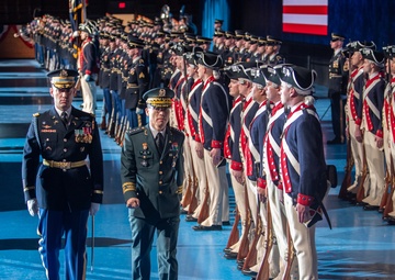 Chief of Staff of the Republic of Korea Army Arrival Ceremony