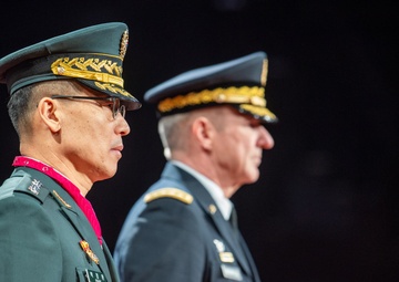 Chief of Staff of the Republic of Korea Army Arrival Ceremony