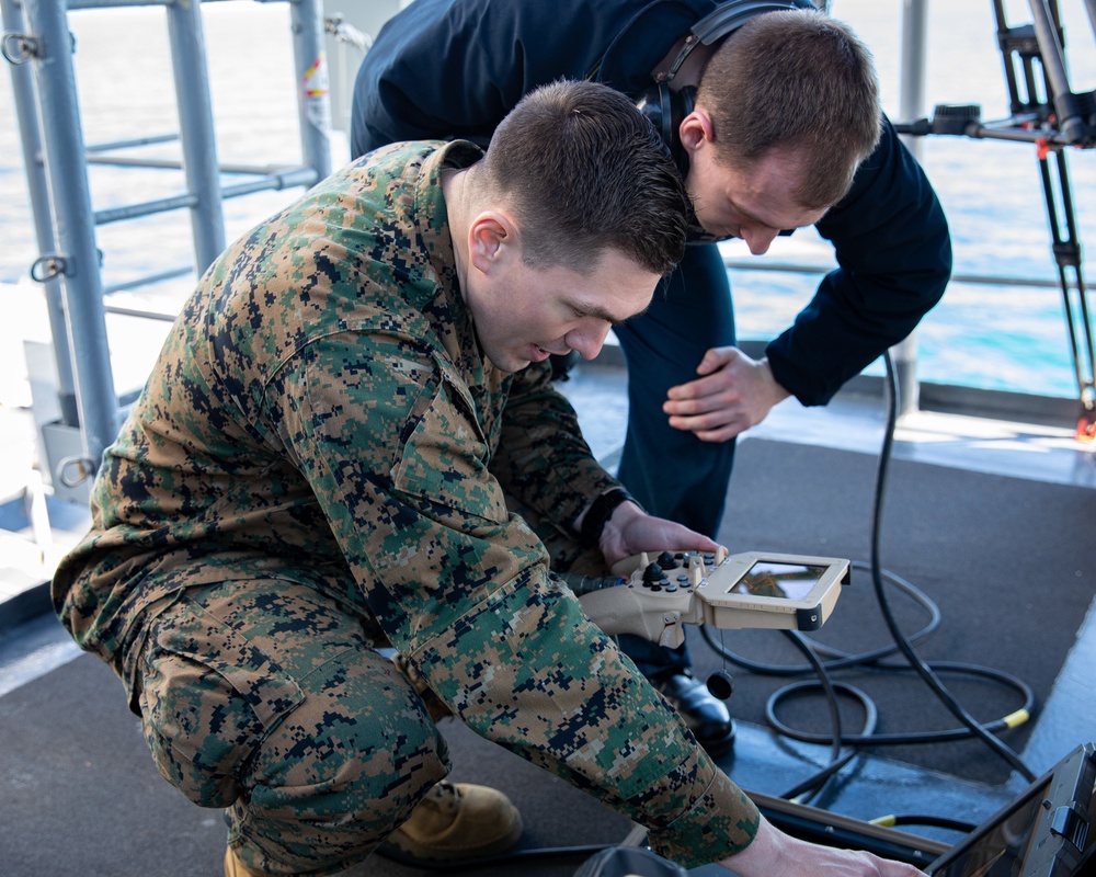26th MEU Employs G-Boss During VBSS Drill