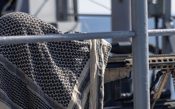 Marines and Sailors Conduct Strait Transit and DATF Drill Aboard USS Bataan