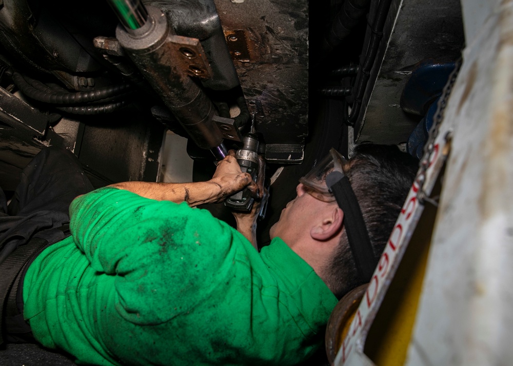 Daily Operations Aboard USS George H.W. Bush (CVN 77)