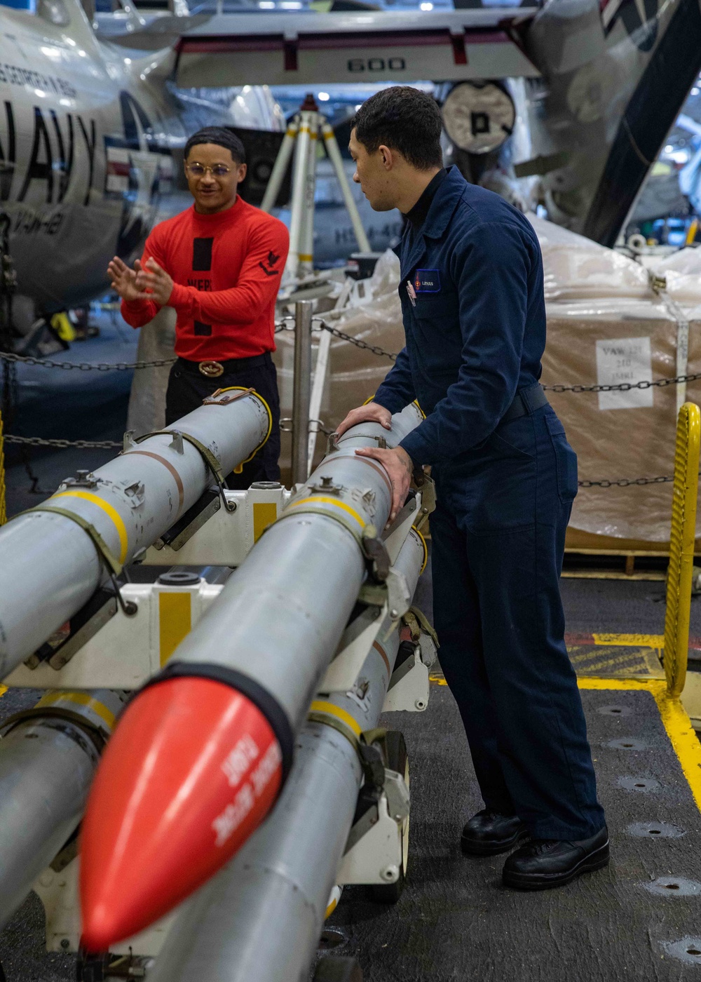 Daily Operations Aboard USS George H.W. Bush (CVN 77)