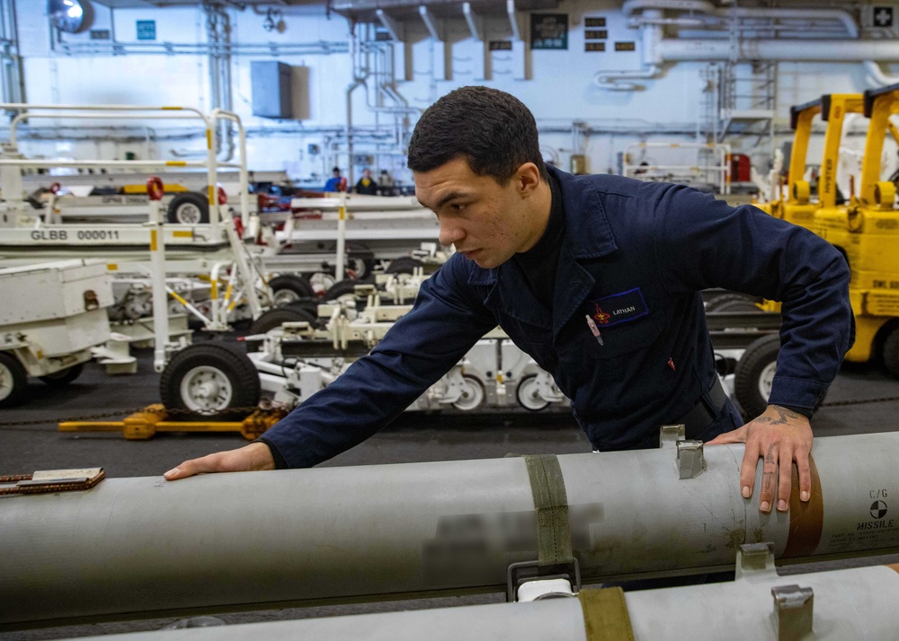 Daily Operations Aboard USS George H.W. Bush (CVN 77)