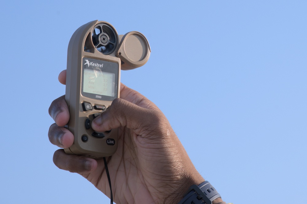 407th EOSS Weather Airmen Inspect Equipment