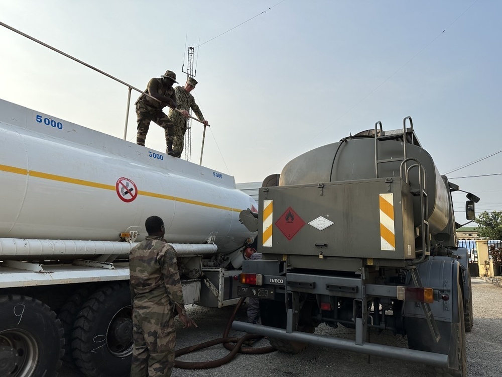 Sao Tome and Principe conduct simulated boarding during OE23