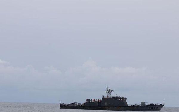 Sao Tome and Principe conduct simulated boarding during OE23