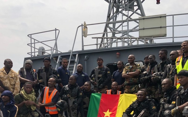 Cameroon Maritime Forces conduct maritime training during OE23
