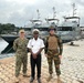 Gabon, Belgian, and U.S. Navy leaders prepare for OE23