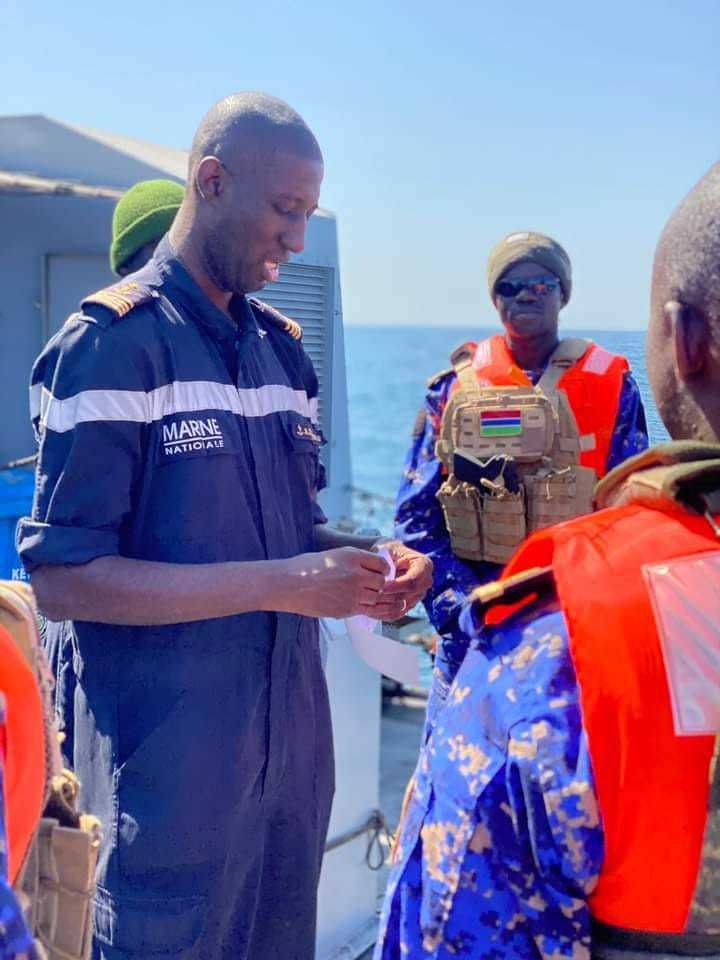 The Gambia conducts VBSS training during OE23