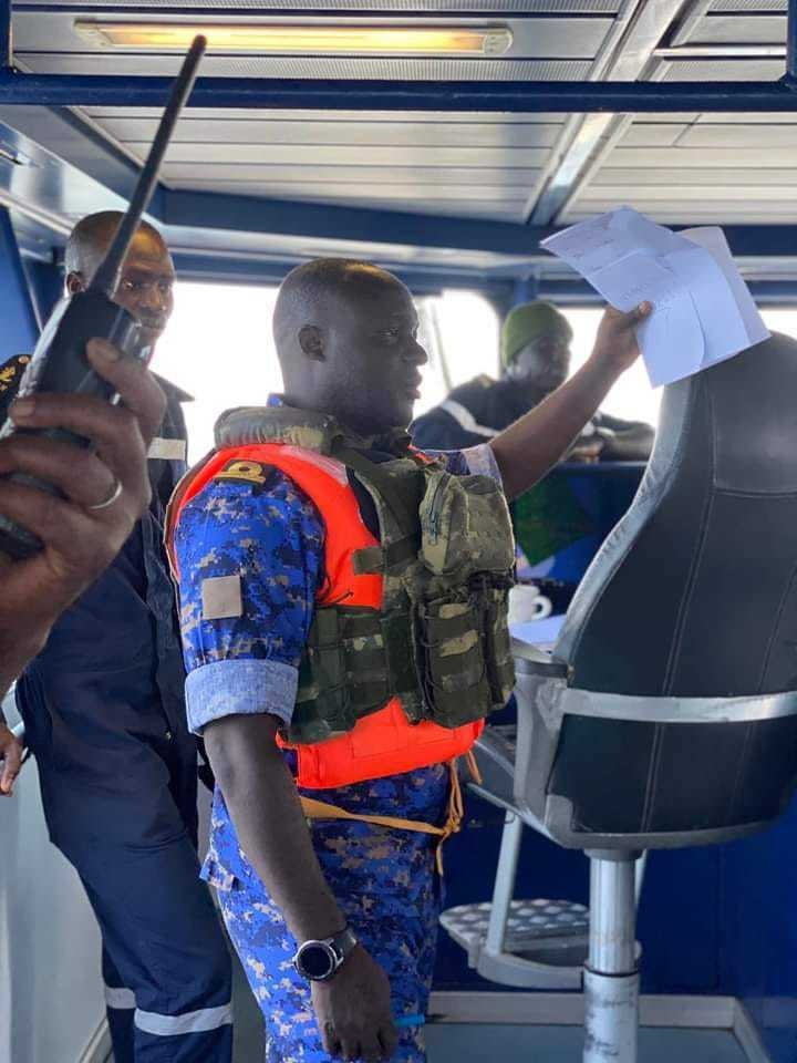 The Gambia conducts VBSS training during OE23