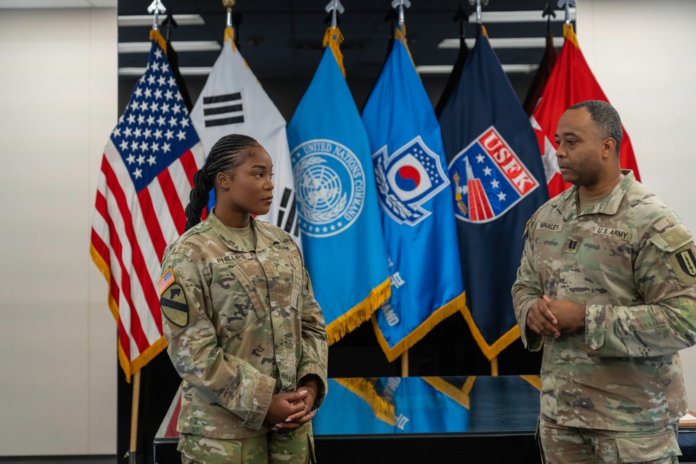 2LT Phillips Promotion Ceremony