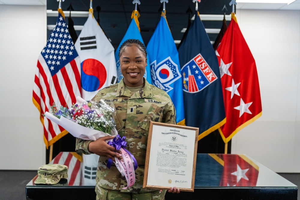 2LT Phillips Promotion Ceremony