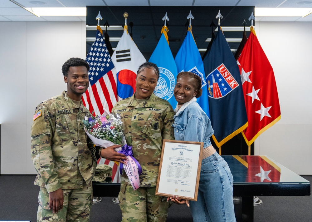 2LT Phillips Promotion Ceremony