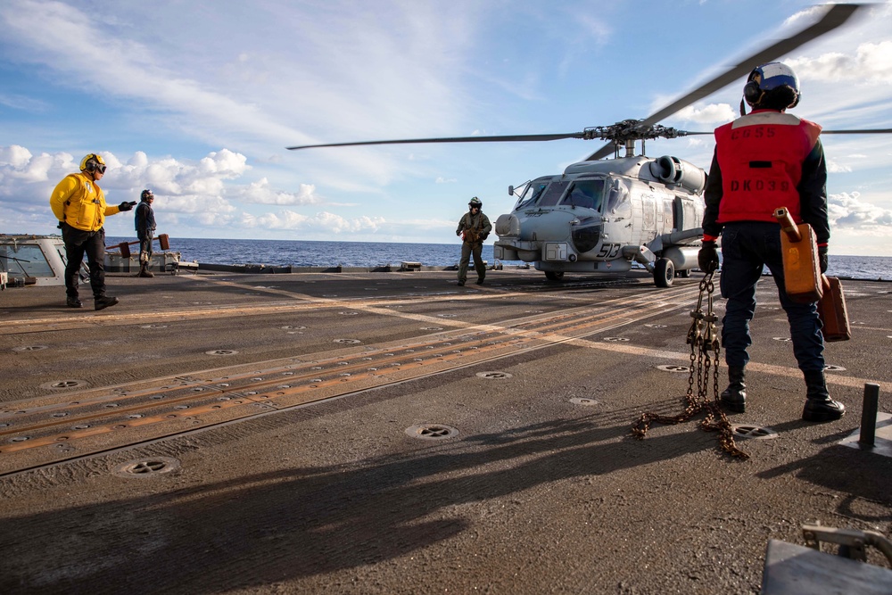 USS Leyte Gulf (CG 55) Daily Operations