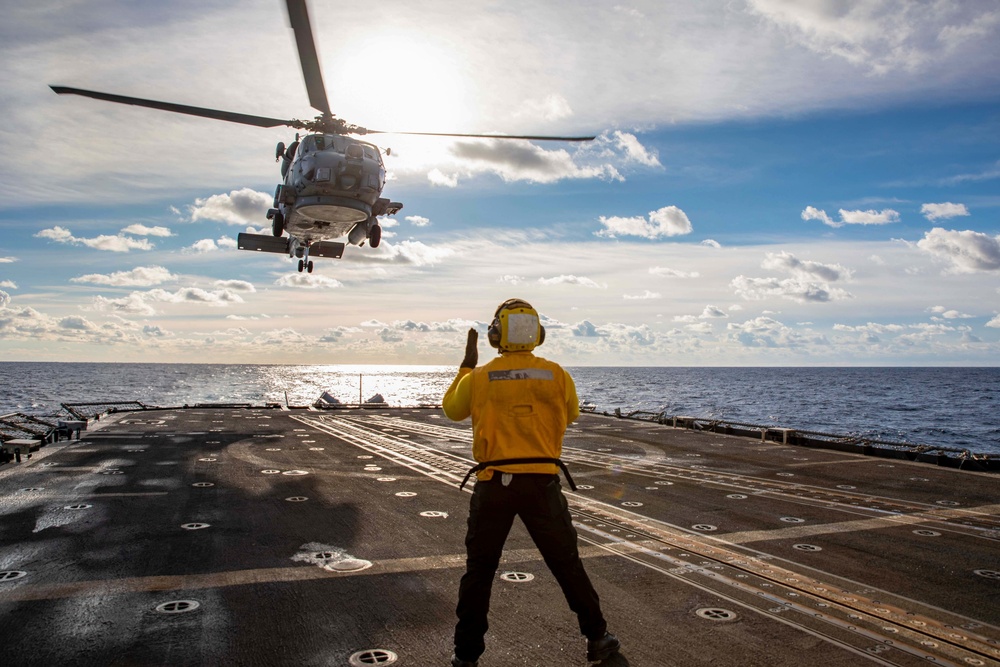 USS Leyte Gulf (CG 55) Daily Operations