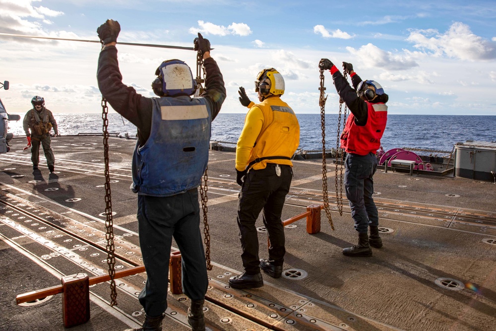 USS Leyte Gulf (CG 55) Daily Operations