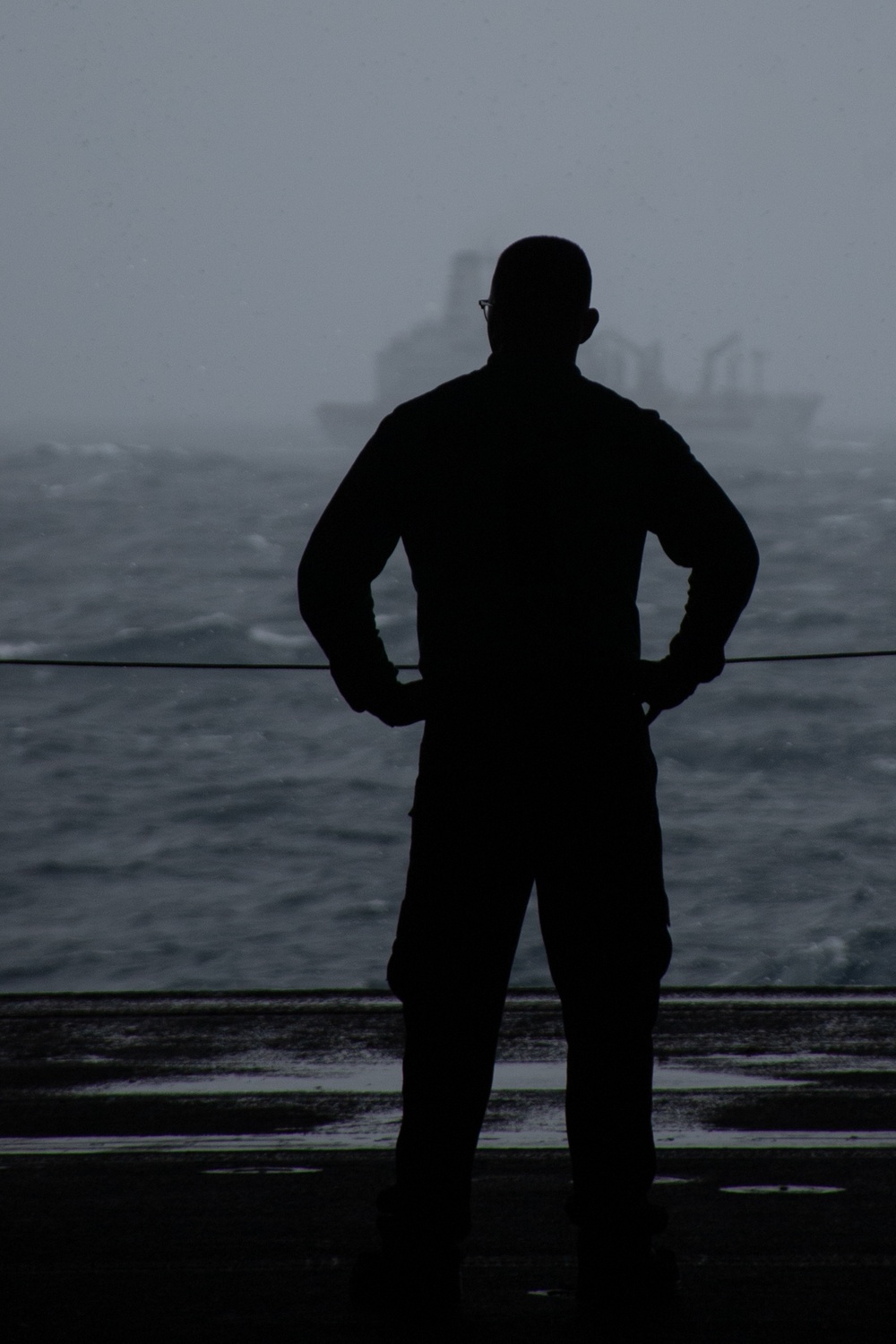 USS Nimitz Conducts Replenishment-At-Sea