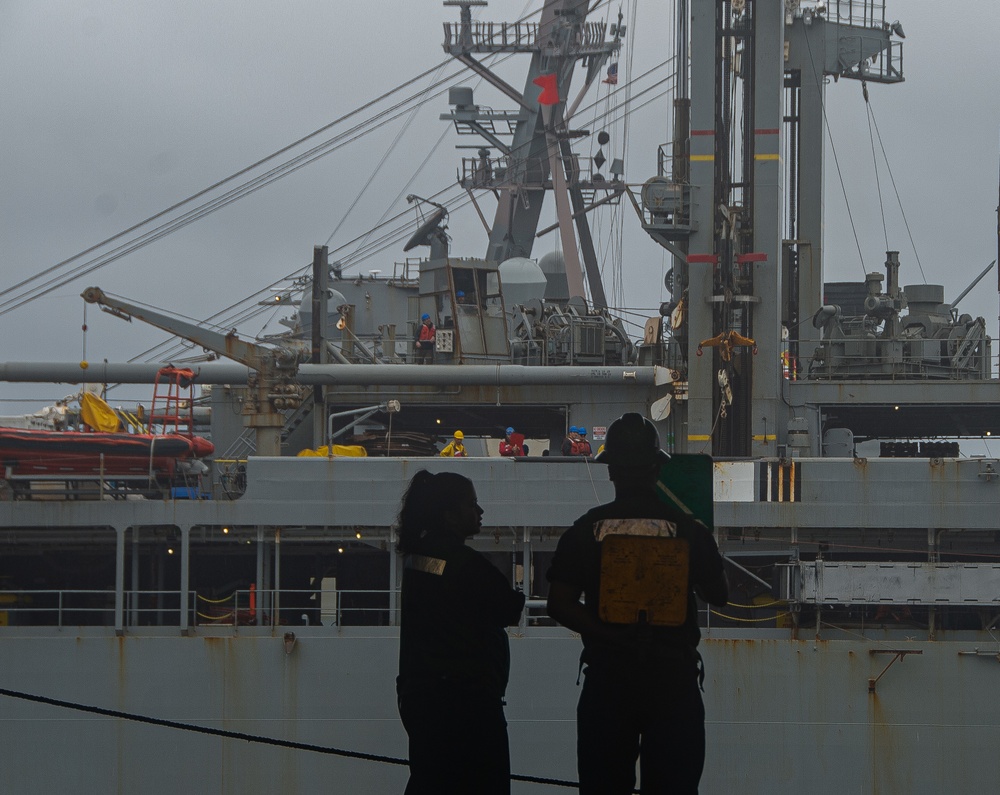 Nimitz Conducts Replenishment-at-Sea