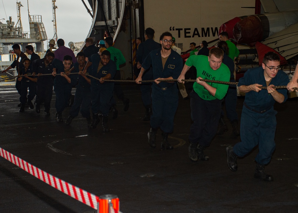 Nimitz Conducts Replenishment-at-Sea