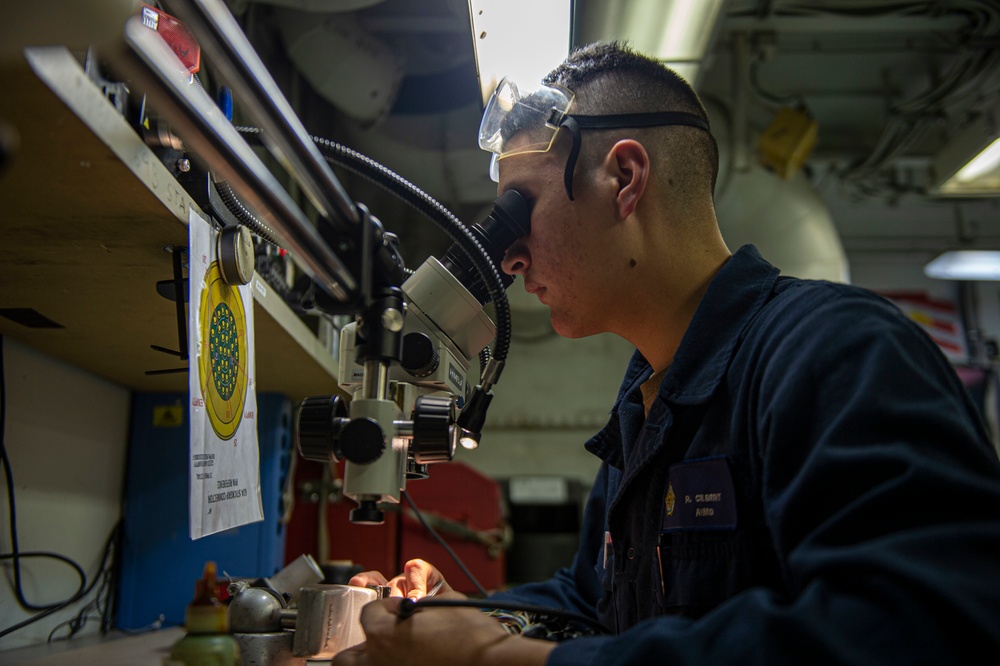 IKE Conducts Operations In The Atlantic Ocean